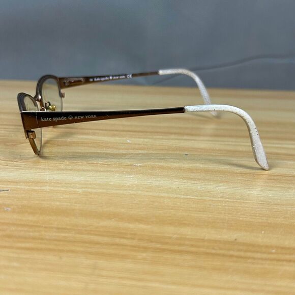 Kate Spade New York Camelot 0JUV 135 Brown Rectangular Eyeglasses Frame Only - Picture 3 of 7